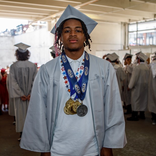 Parkland High School holds its 2026 graduation Wednesday, June 3, 2026, at PPL Center in Allentown. (Jane Therese/Special to The Morning Call)