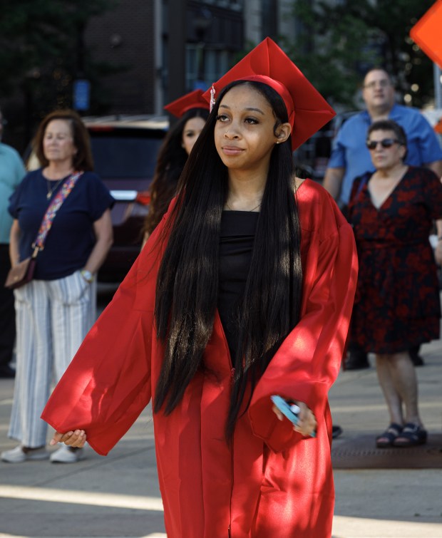 Parkland High School holds its 2026 graduation Wednesday, June 3, 2026, at PPL Center in Allentown. (Jane Therese/Special to The Morning Call)