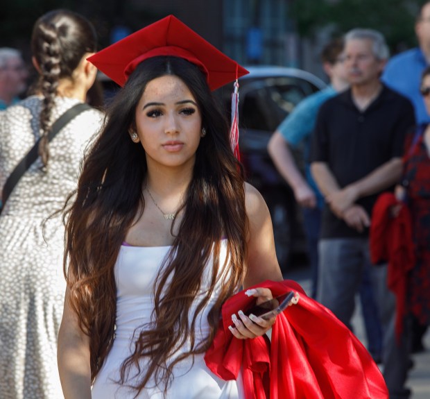 Parkland High School holds its 2026 graduation Wednesday, June 3, 2026, at PPL Center in Allentown. (Jane Therese/Special to The Morning Call)