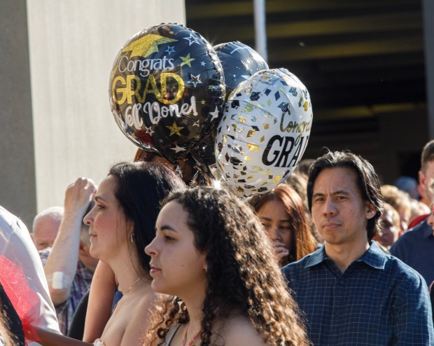Parkland High School holds its 2026 graduation Wednesday, June 3, 2026, at PPL Center in Allentown. (Jane Therese/Special to The Morning Call)