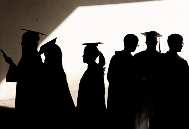Parkland High School holds its 2026 graduation Wednesday, June 3, 2026, at PPL Center in Allentown. (Jane Therese/Special to The Morning Call)