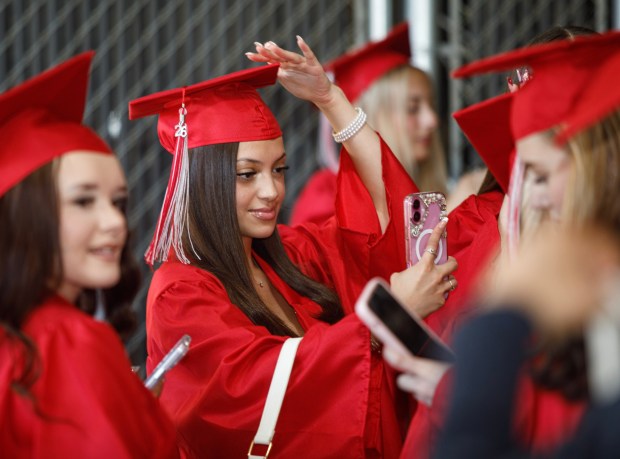Parkland High School holds its 2026 graduation Wednesday, June 3, 2026, at PPL Center in Allentown. (Jane Therese/Special to The Morning Call)