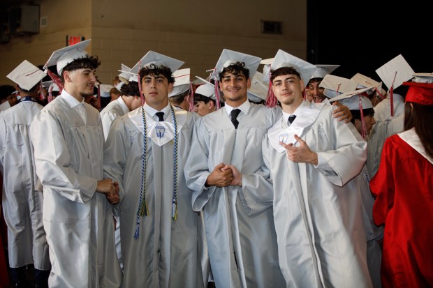 Parkland High School holds its 2026 graduation Wednesday, June 3, 2026, at PPL Center in Allentown. (Jane Therese/Special to The Morning Call)