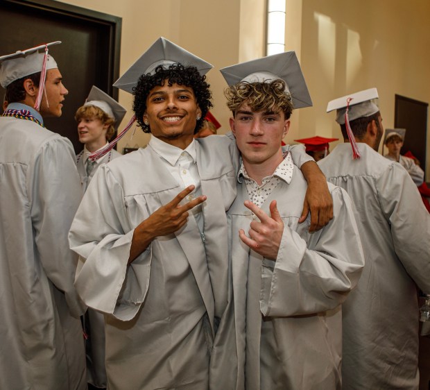 Parkland High School holds its 2026 graduation Wednesday, June 3, 2026, at PPL Center in Allentown. (Jane Therese/Special to The Morning Call)