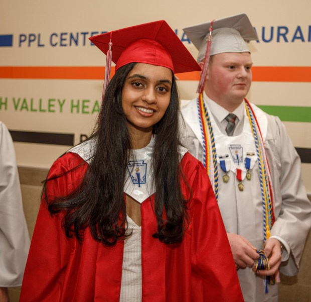 Parkland High School holds its 2026 graduation Wednesday, June 3, 2026, at PPL Center in Allentown. (Jane Therese/Special to The Morning Call)