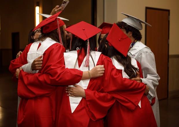 Parkland High School holds its 2026 graduation Wednesday, June 3, 2026, at PPL Center in Allentown. (Jane Therese/Special to The Morning Call)