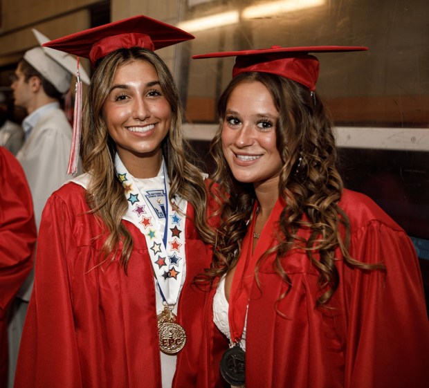 Parkland High School holds its 2026 graduation Wednesday, June 3, 2026, at PPL Center in Allentown. (Jane Therese/Special to The Morning Call)