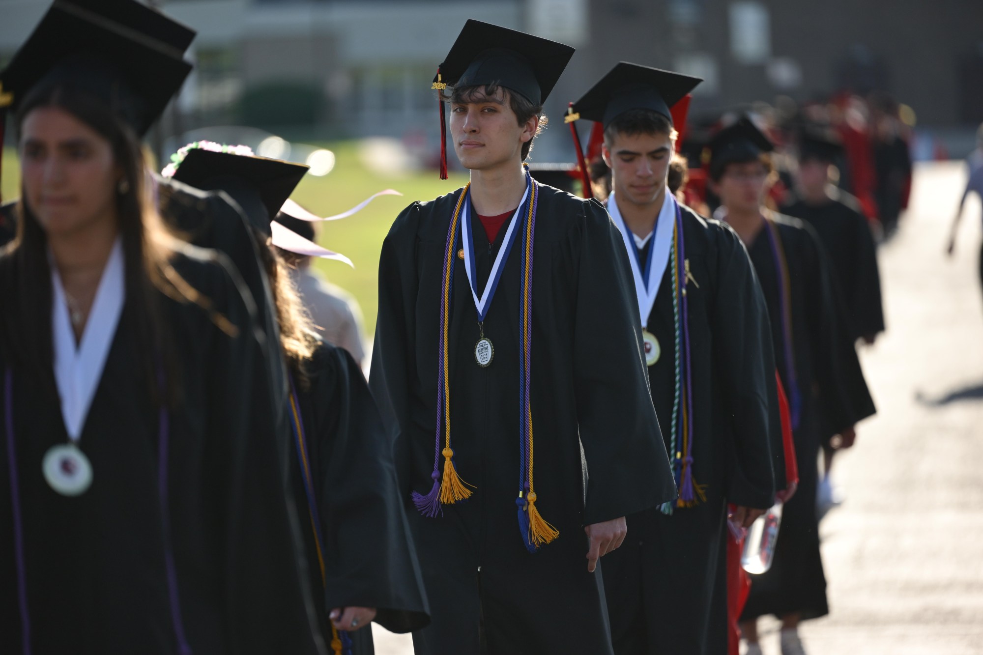 Saucon Valley High School held its 2026 graduation Friday, June 5, at the district stadium. (Monica Cabrera/The Morning Call)