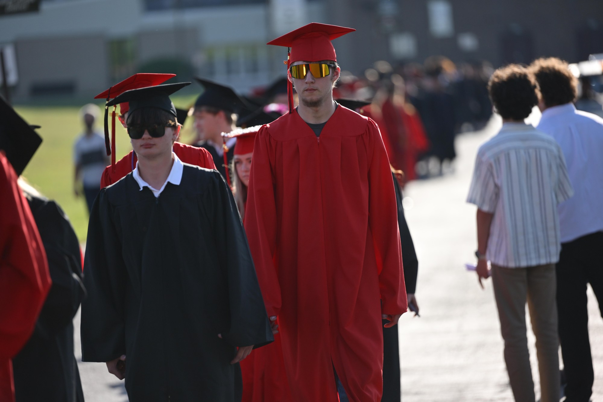 Saucon Valley High School held its 2026 graduation Friday, June 5, at the district stadium. (Monica Cabrera/The Morning Call)