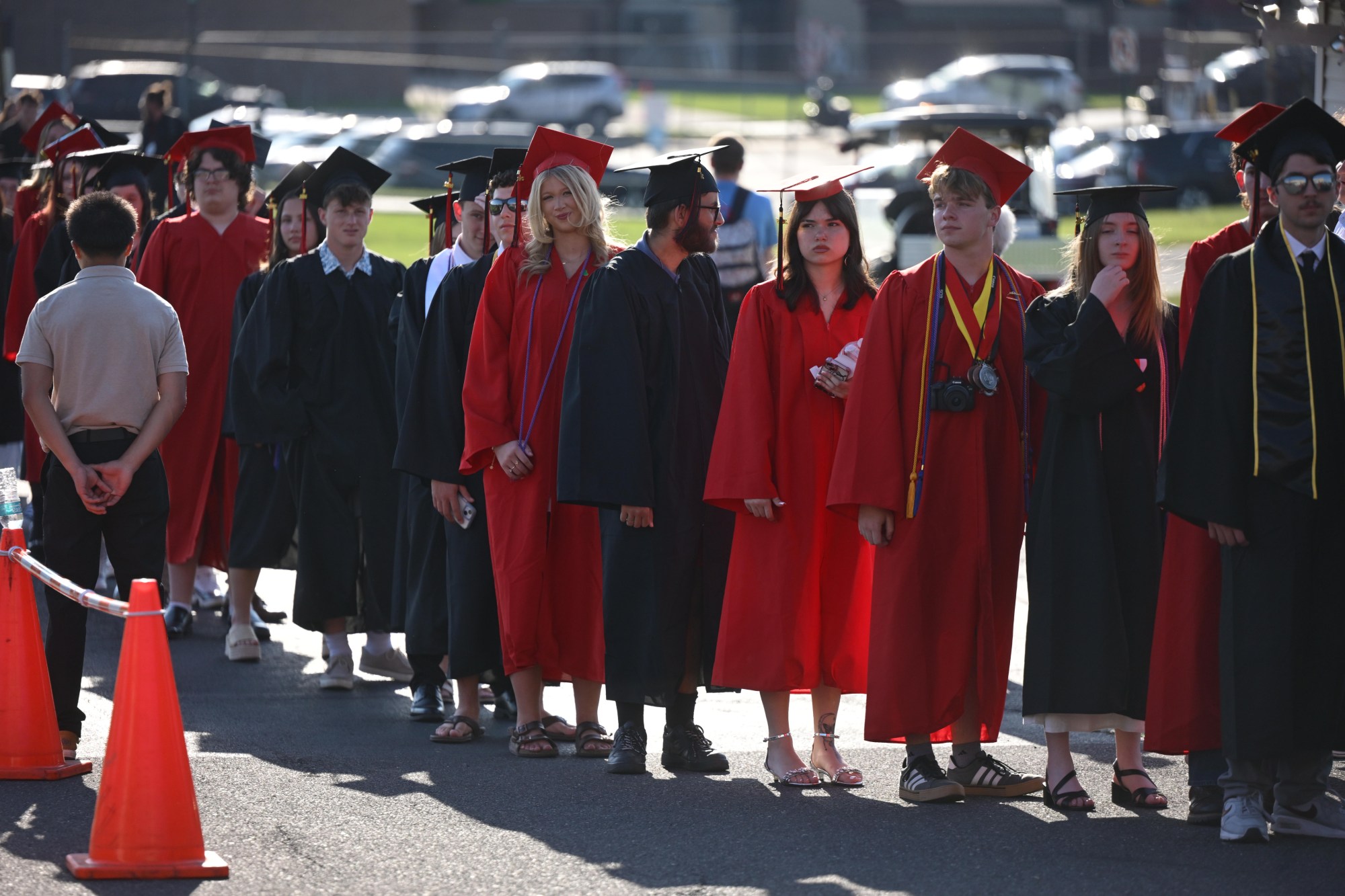Saucon Valley High School held its 2026 graduation Friday, June 5, at the district stadium. (Monica Cabrera/The Morning Call)