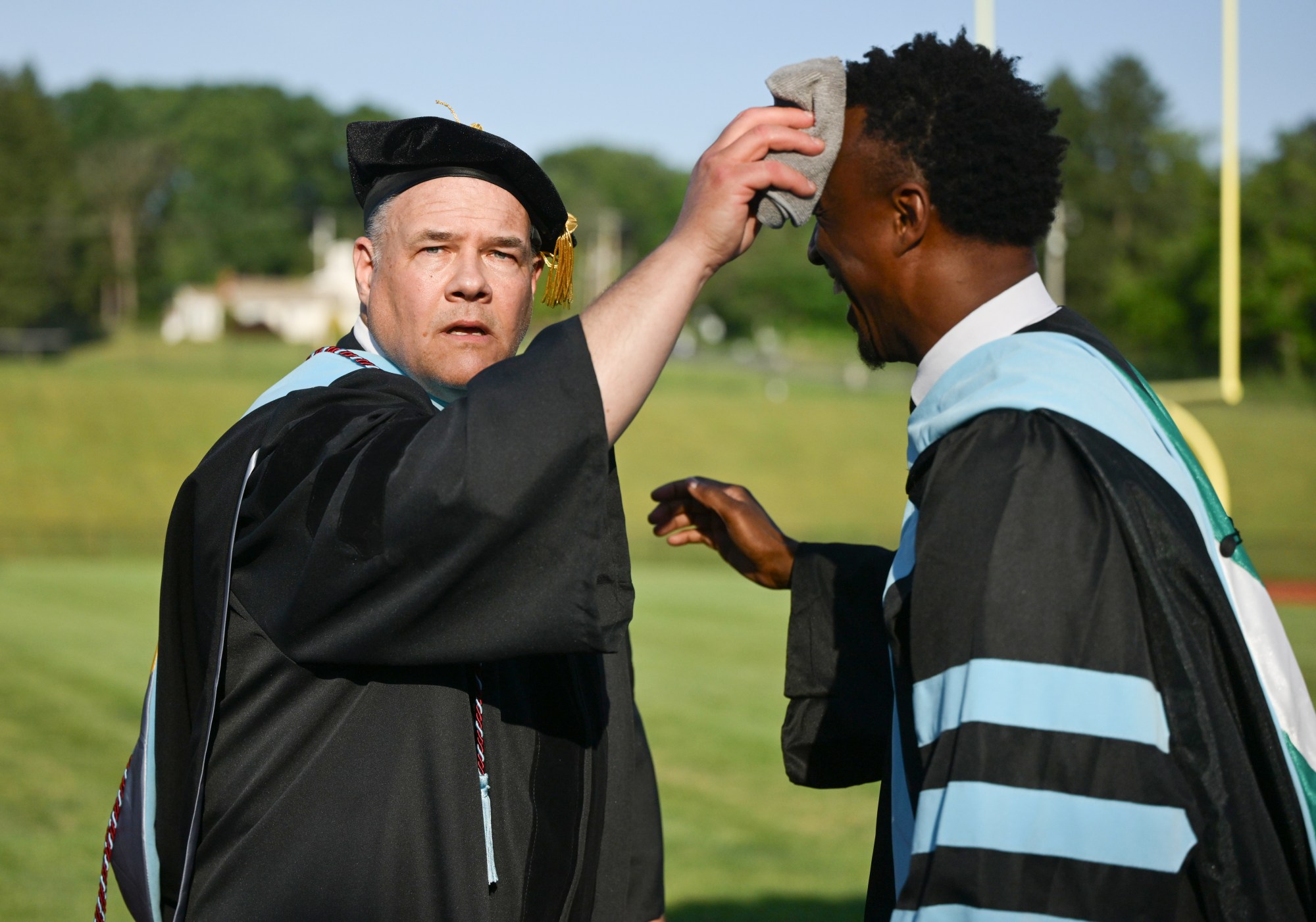 Saucon Valley High School held its 2026 graduation Friday, June 5, at the district stadium. (Monica Cabrera/The Morning Call)