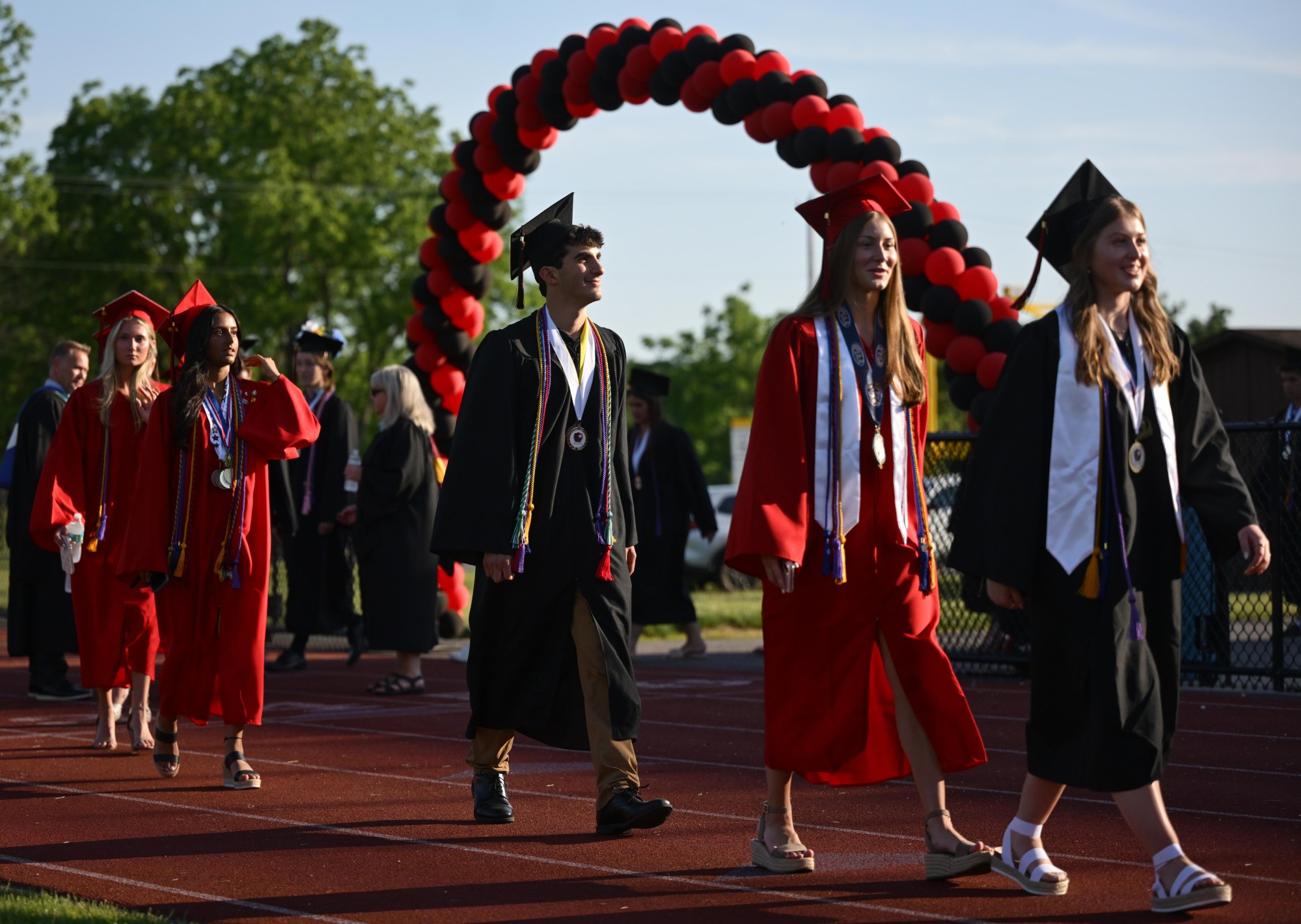 Saucon Valley High School held its 2026 graduation Friday, June 5, at the district stadium. (Monica Cabrera/The Morning Call)