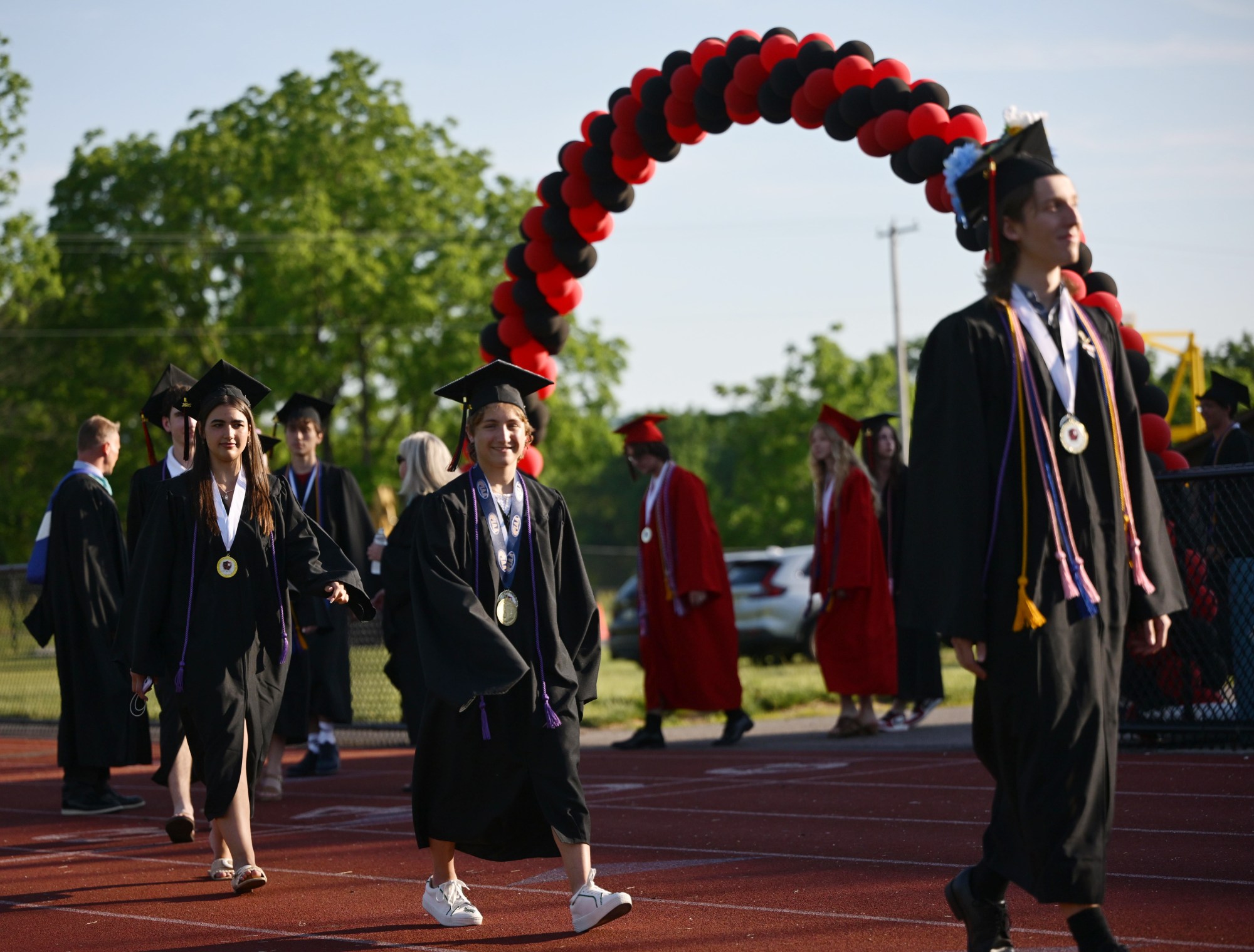 Saucon Valley High School held its 2026 graduation Friday, June 5, at the district stadium. (Monica Cabrera/The Morning Call)