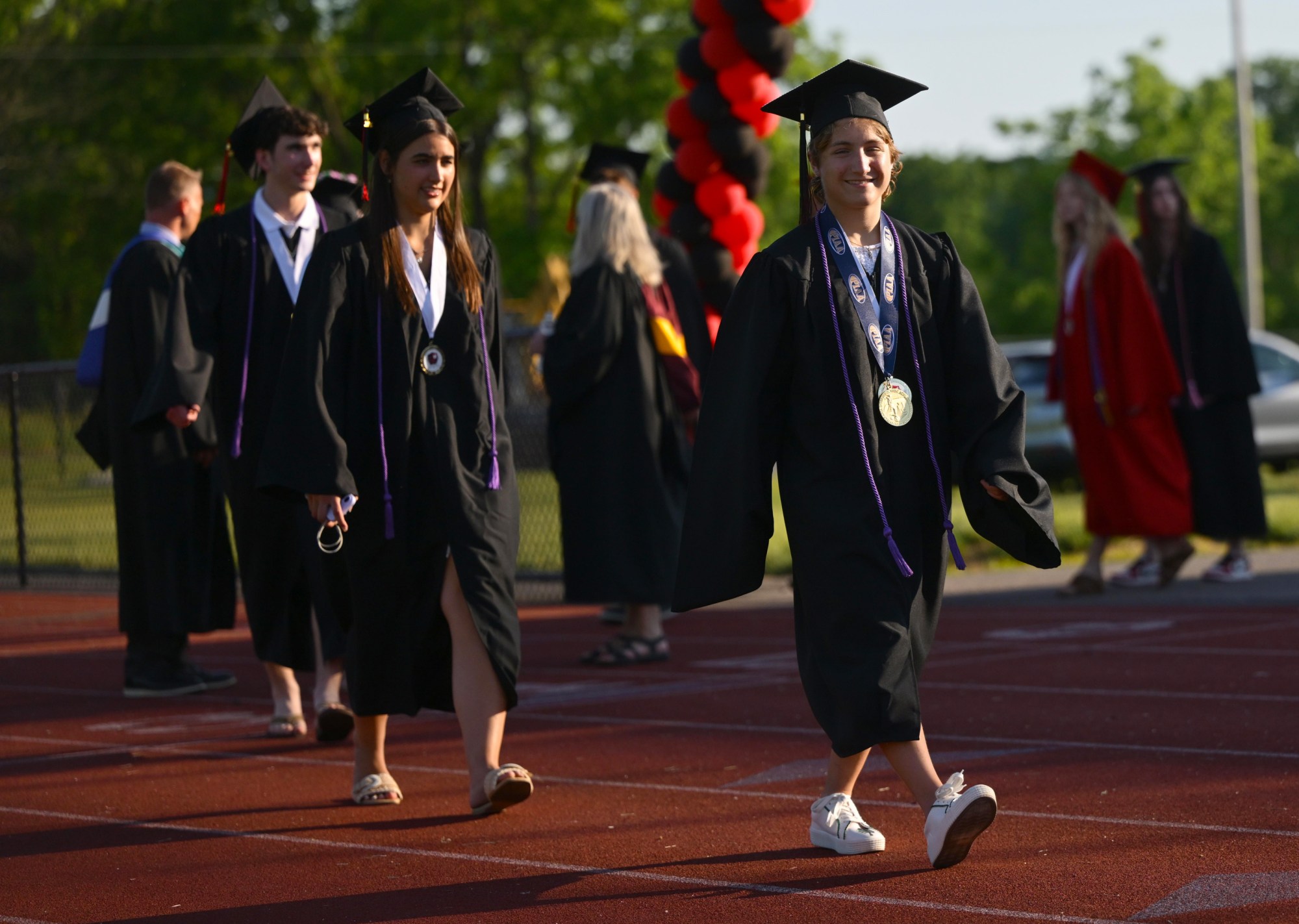 Saucon Valley High School held its 2026 graduation Friday, June 5, at the district stadium. (Monica Cabrera/The Morning Call)
