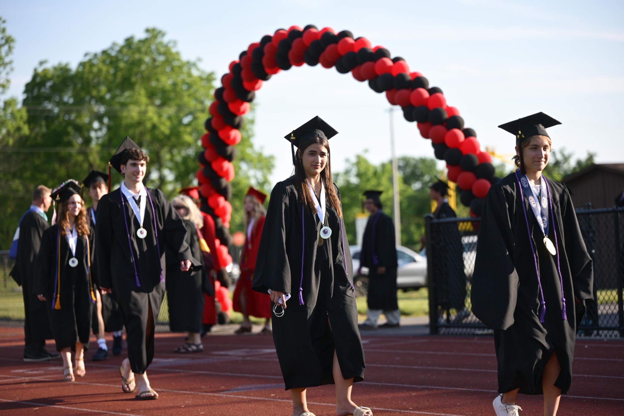 Saucon Valley High School held its 2026 graduation Friday, June 5, at the district stadium. (Monica Cabrera/The Morning Call)