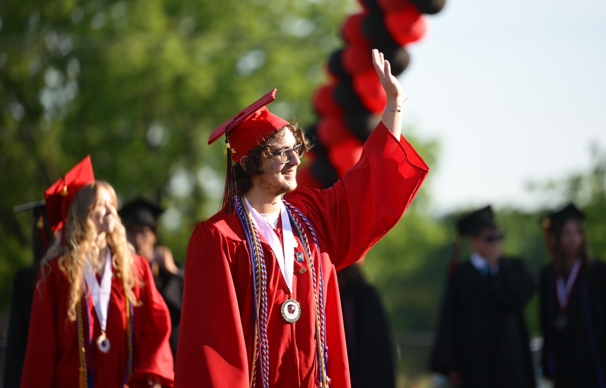 Saucon Valley High School held its 2026 graduation Friday, June 5, at the district stadium. (Monica Cabrera/The Morning Call)