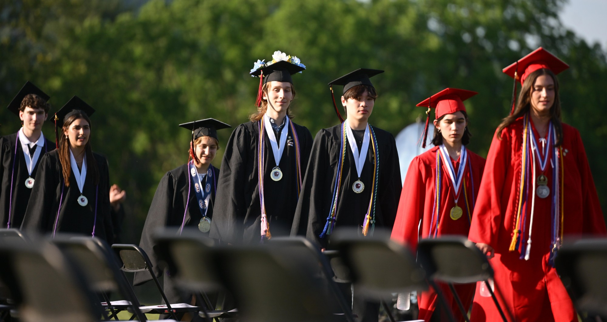 Saucon Valley High School held its 2026 graduation Friday, June 5, at the district stadium. (Monica Cabrera/The Morning Call)