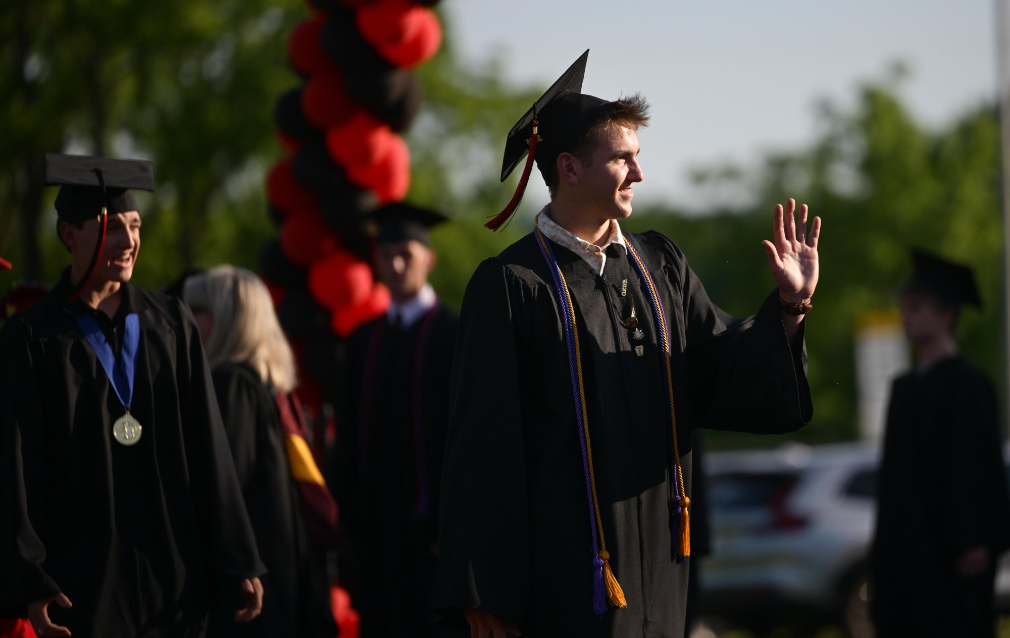 Saucon Valley High School held its 2026 graduation Friday, June 5, at the district stadium. (Monica Cabrera/The Morning Call)