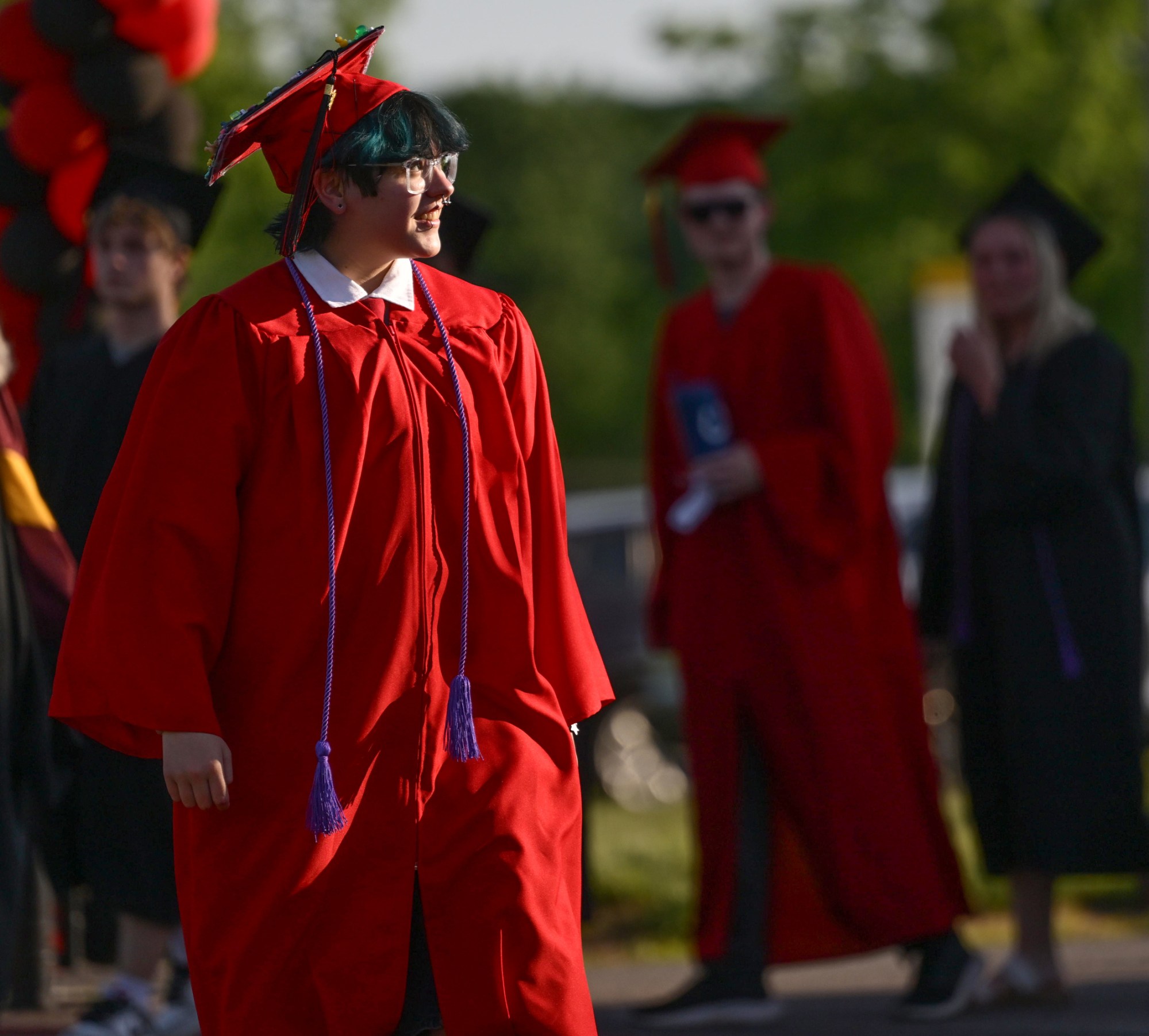 Saucon Valley High School held its 2026 graduation Friday, June 5, at the district stadium. (Monica Cabrera/The Morning Call)