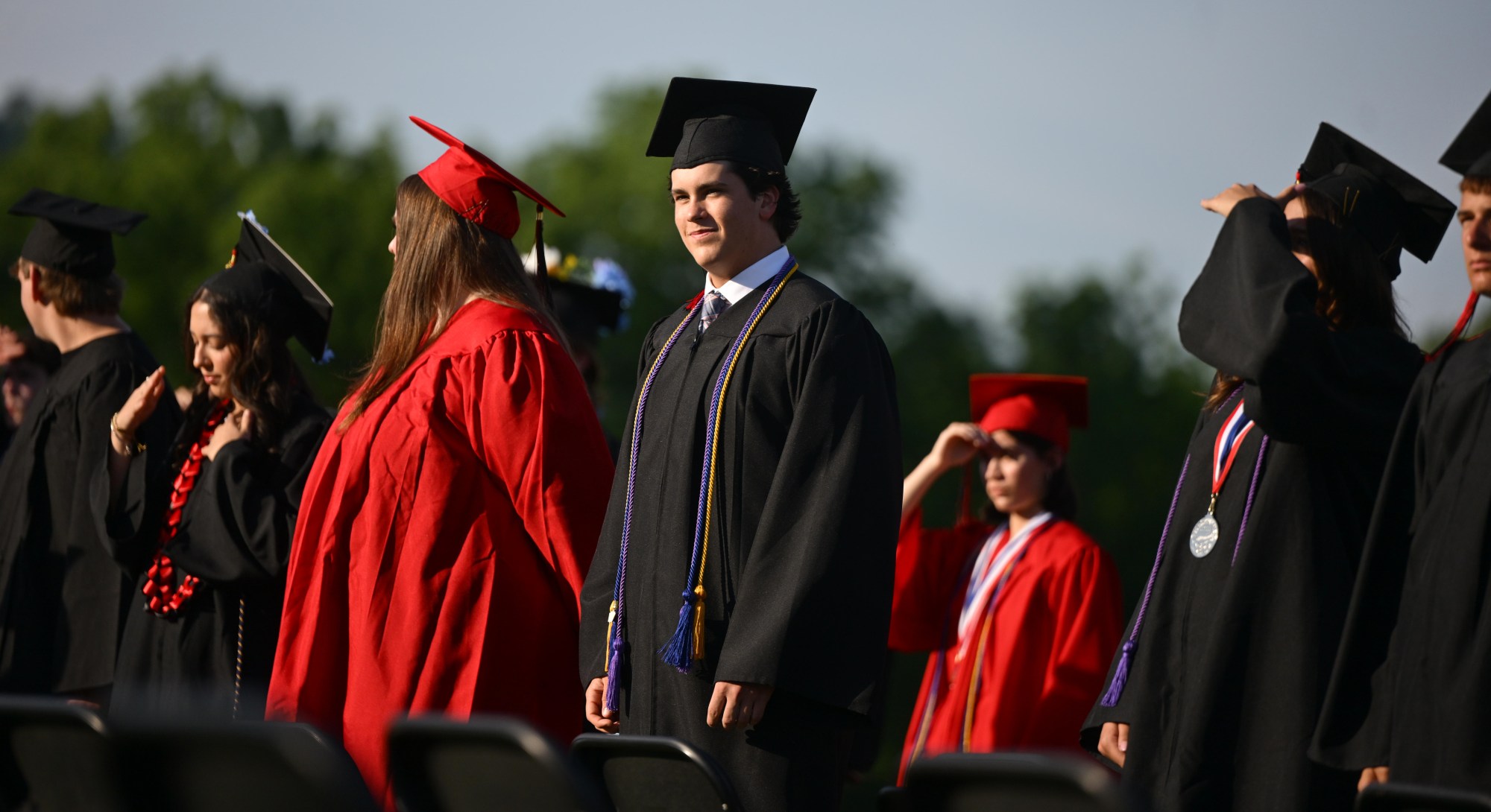 Saucon Valley High School held its 2026 graduation Friday, June 5, at the district stadium. (Monica Cabrera/The Morning Call)