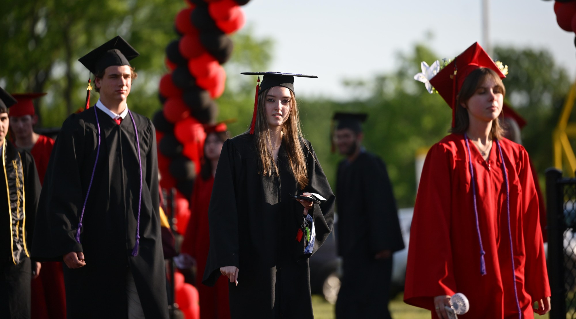 Saucon Valley High School held its 2026 graduation Friday, June 5, at the district stadium. (Monica Cabrera/The Morning Call)