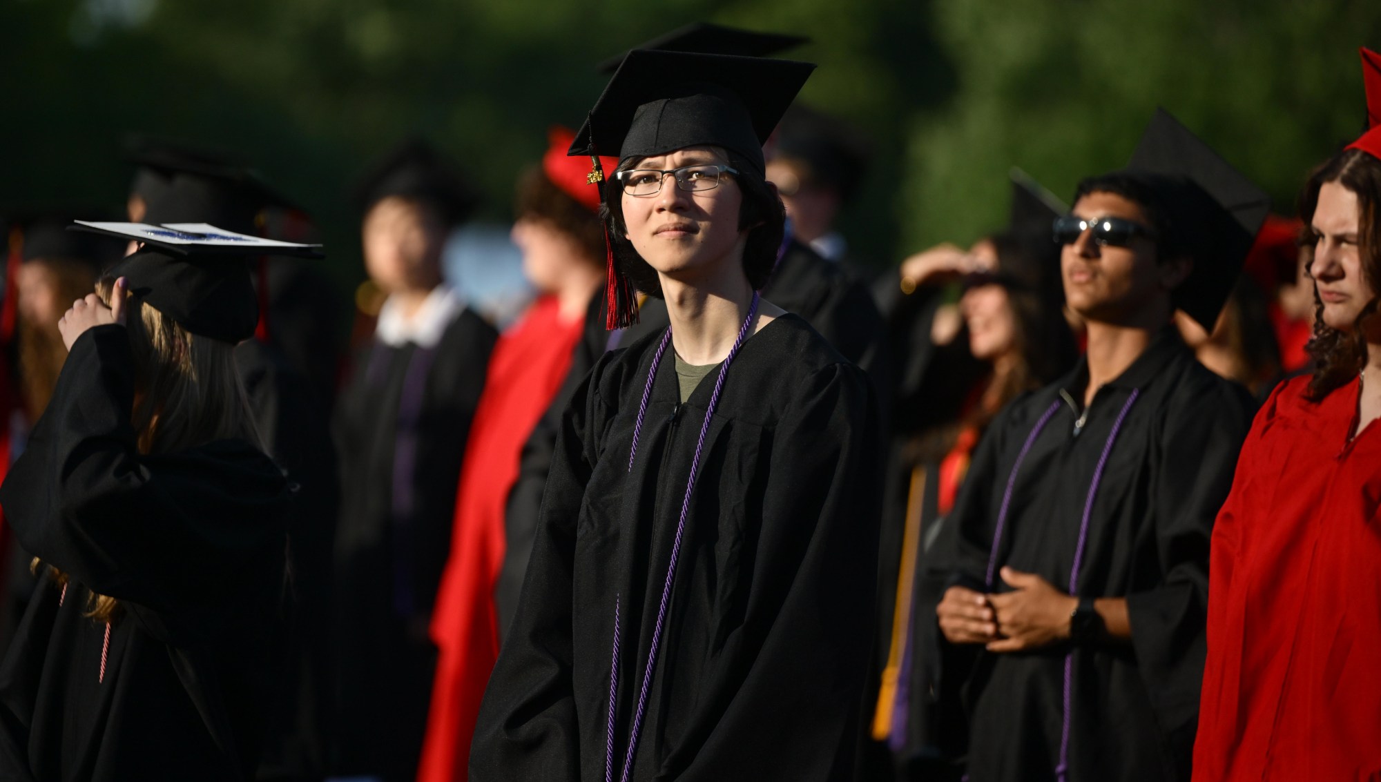 Saucon Valley High School held its 2026 graduation Friday, June 5, at the district stadium. (Monica Cabrera/The Morning Call)