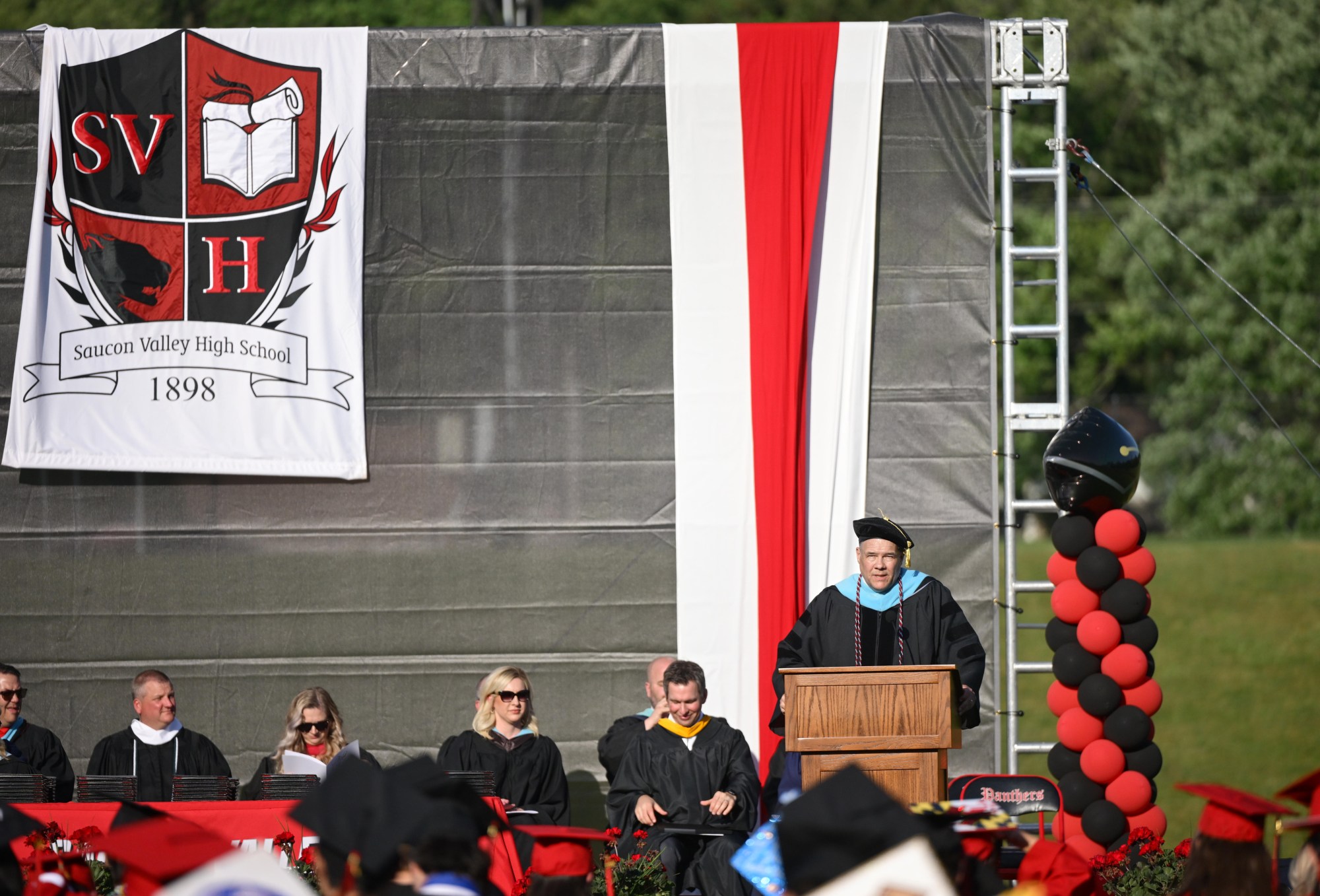 Saucon Valley High School held its 2026 graduation Friday, June 5, at the district stadium. (Monica Cabrera/The Morning Call)