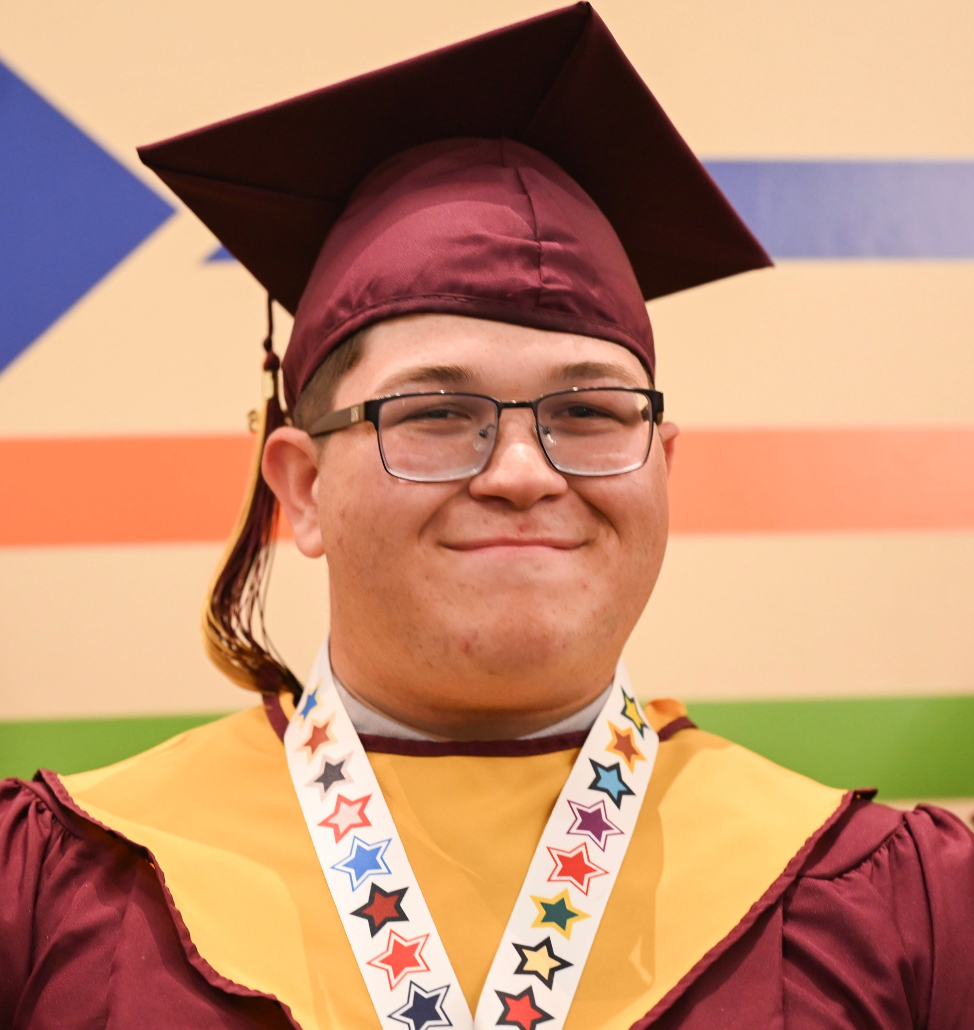 Whitehall High School students in the Class of 2026 line up in anticipation as they prepared to enter the graduation ceremony Monday, June 1, 2026, at PPL Center in Allentown.  (Avery Folmar/The Morning Call)