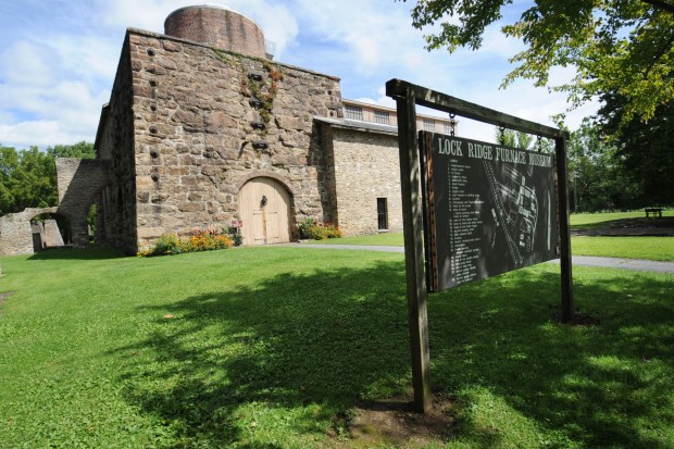 Monica Cabrera / The Morning Call Lockridge Furnace in Alburtis is getting a state historical marker. According to historical accounts: Lock Ridge Iron Furnace, Alburtis, the last furnace in the United States to use anthracite coal exclusively as fuel. Its partially restored ruins are some of last remaining evidence of the Lehigh Valley's importance to the iron industry. Photo taken on August 31, 2009. ORG XMIT: NGM_0KP97IGR **** Headline: Furnace, park remain the pride of Alburtis ** State historical marker will be unveiled at ceremony on Labor Day. ** LOCK RIDGE PARK( 9/ 5/09) ***** Headline: Explore 14 Historic Sites ** 11 - REMAINS OF IRON FURNACE (2/26/12) ***** Plan a free hike outdoors (02/26/13) ***** A healthy, historic walk (03/12/13) *****