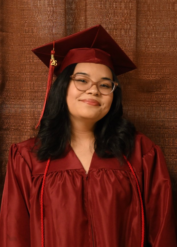 Liberty High School holds its graduation Friday, June 5, 2026, at Stabler Arena in Bethlehem. Students gathered in the hallways before lining up for their ceremony in the arena. (Avery Folmar/The Morning Call)