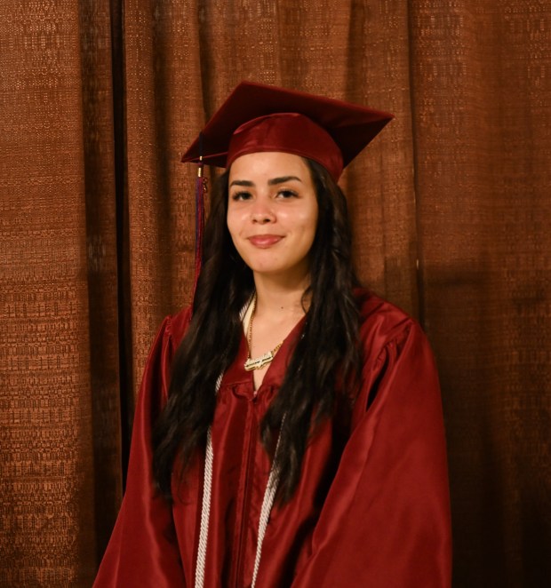 Liberty High School holds its graduation Friday, June 5, 2026, at Stabler Arena in Bethlehem. Students gathered in the hallways before lining up for their ceremony in the arena. (Avery Folmar/The Morning Call)