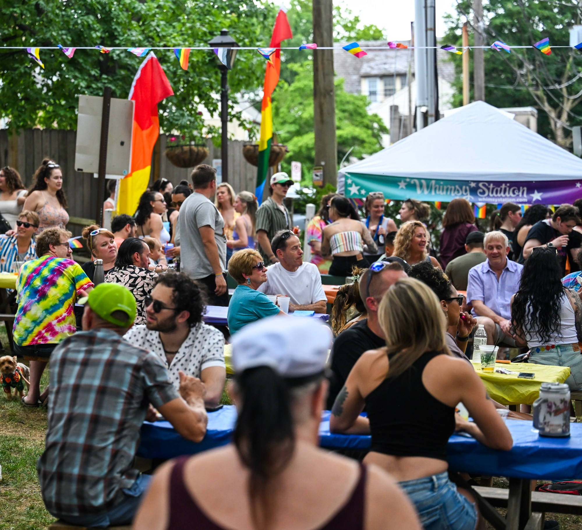 The Pride Party Palooza takes place on Sunday, June 14, 2026, at the Tavern at the Sun Inn in Bethlehem. (Avery Folmar/The Morning Call)