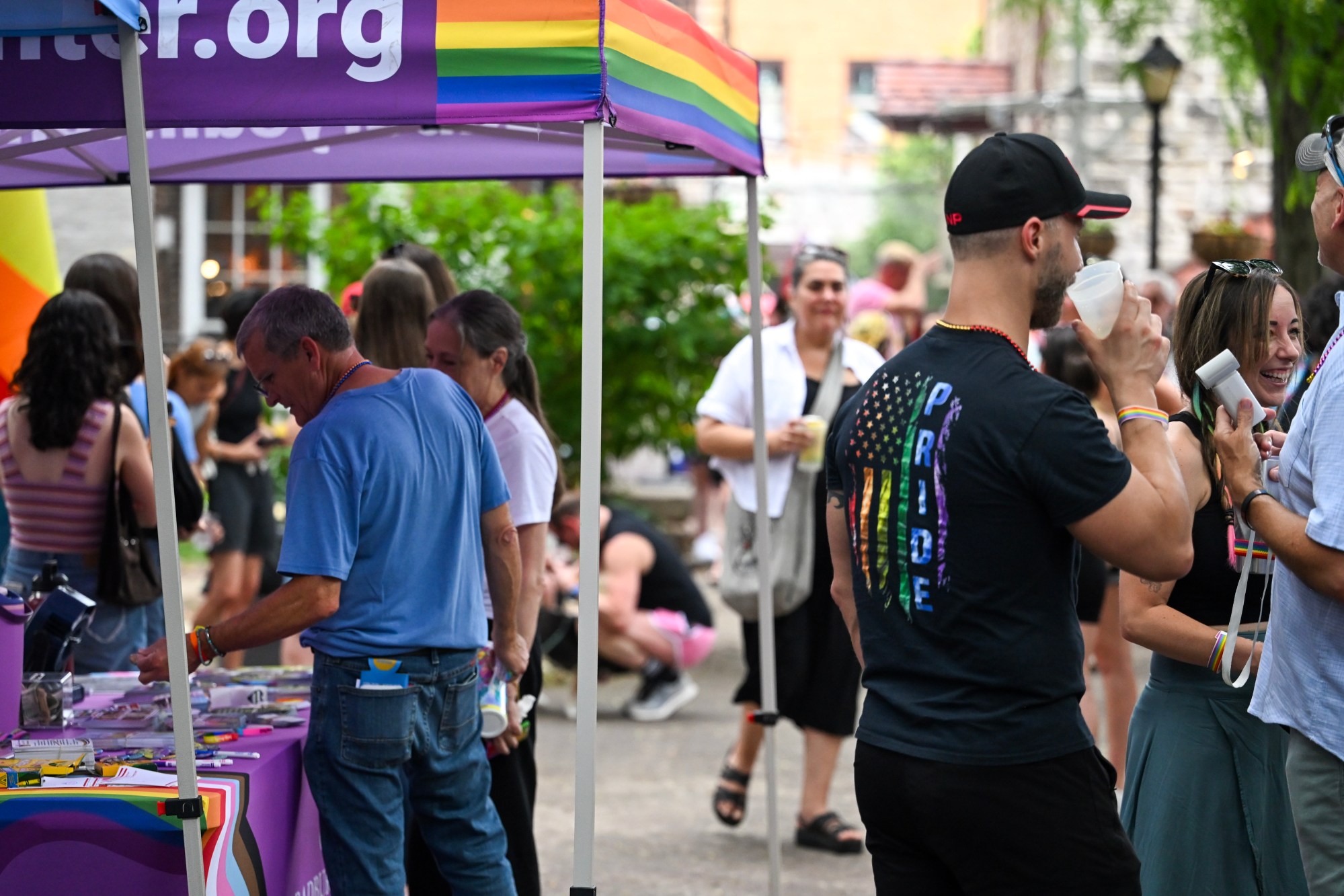 The Pride Party Palooza takes place on Sunday, June 14, 2026, at the Tavern at the Sun Inn in Bethlehem. (Avery Folmar/The Morning Call)