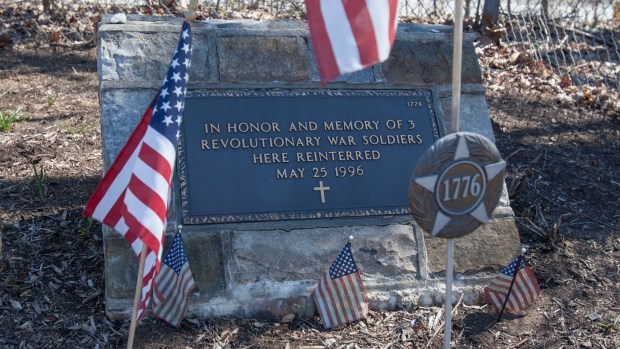 The tomb of the Unknown Revolutionary War Soldier in Bethlehem. (DOUGLAS KILPATRICK/SPECIAL TO THE MORNING CALL) 