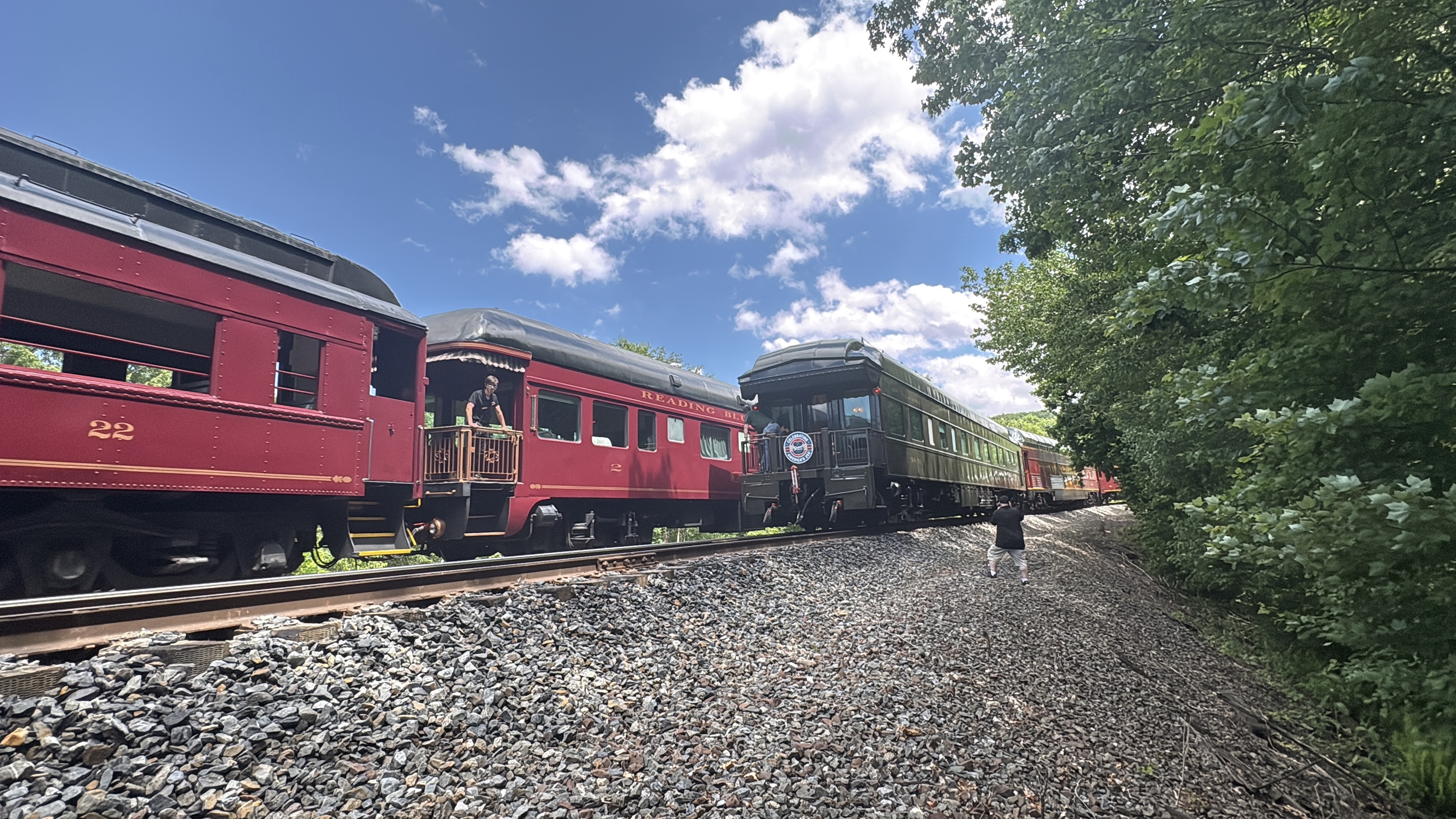 The final railcar of the Big Boy 4014 train was...