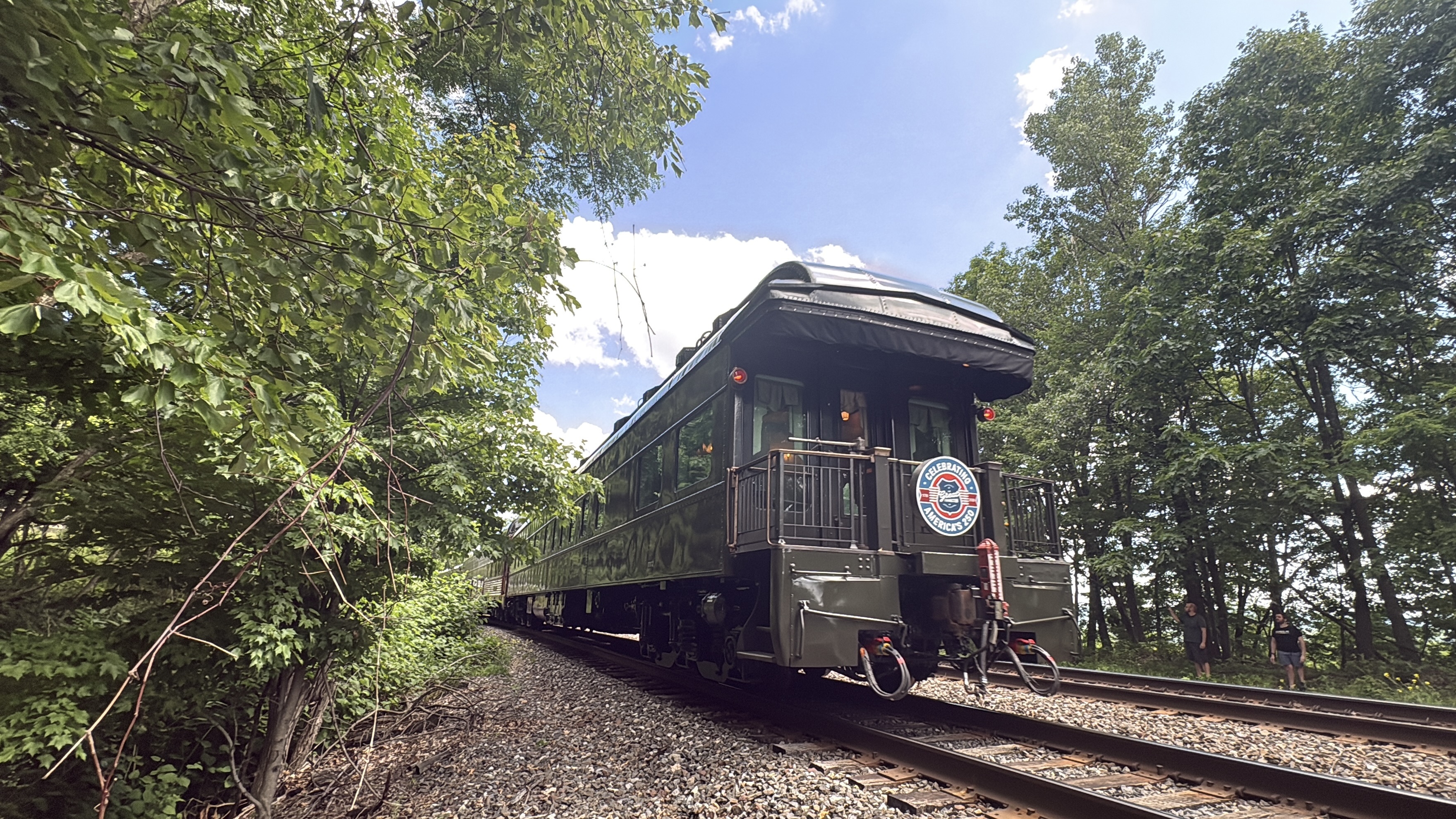 The final railcar of the Big Boy 4014 train was...