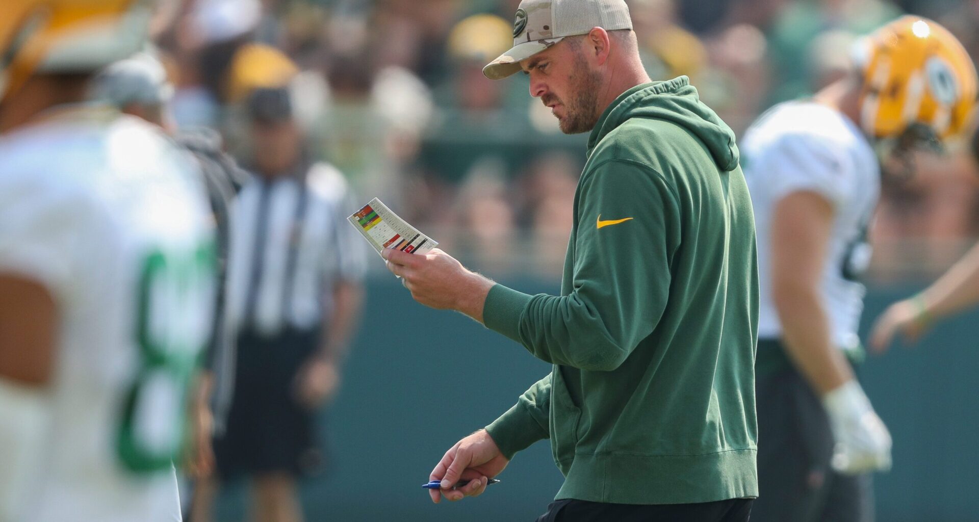 Sean Mannion was a Green Bay Packers quarterbacks coach.