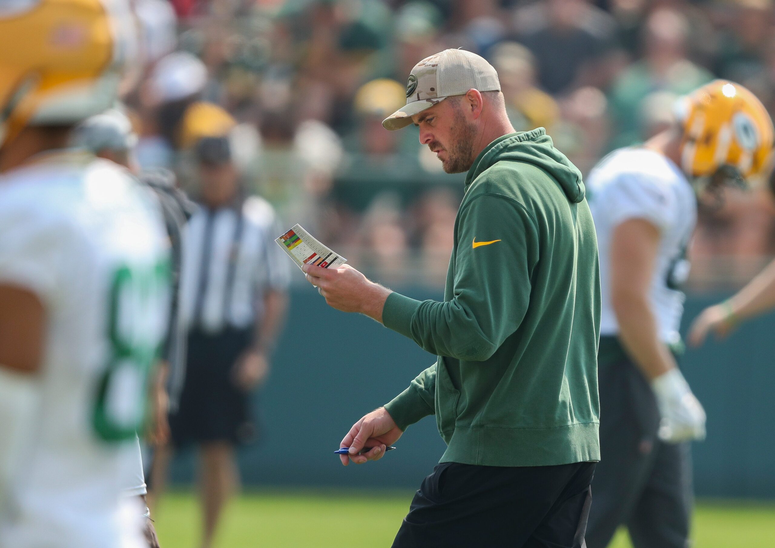 Sean Mannion was a Green Bay Packers quarterbacks coach.