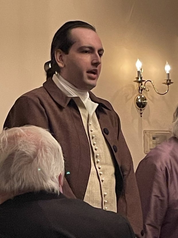 Ray Hopkins as John Adams