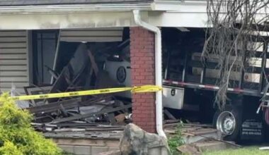 Route 30 crash: Truck hits home in North Versailles, Pennsylvania