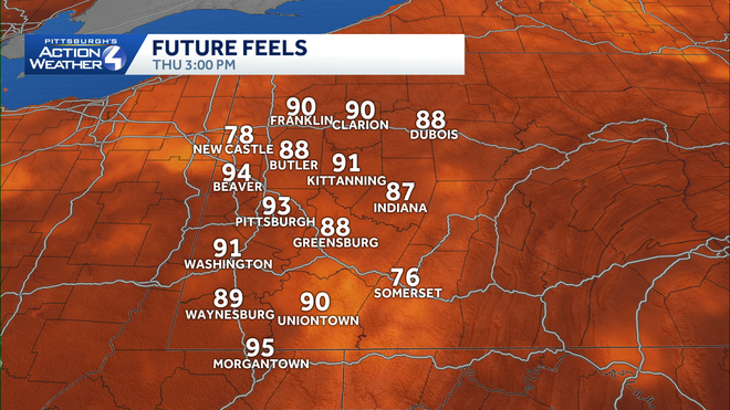 Three Impact Days: Steamy with more thunderstorms for western PA three impact days: steamy with more thunderstorms