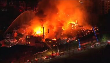 Massive fire engulfs multiple homes in Allentown on Wednesday night – NBC10 Philadelphia