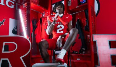 2027 wide receiver Arnold Mugerwa on his Rutgers Official Visit