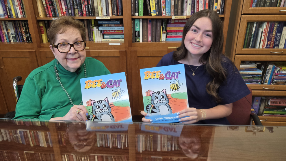 Pittsburgh nursing home resident, student publish children's book