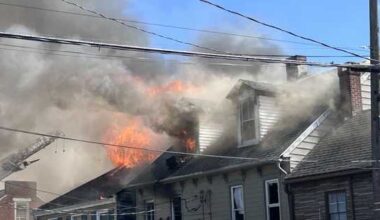 Police ask public to avoid scene of house fire in Columbia Borough