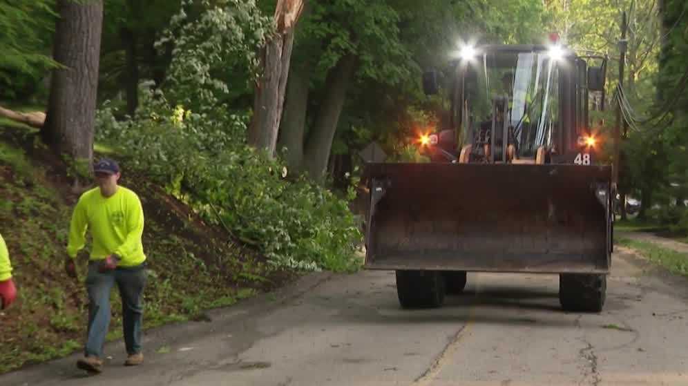 Power crews work to restore power to thousands as next storm nears