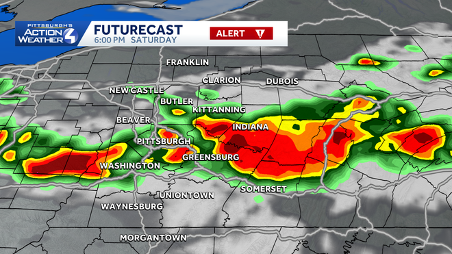 Severe Weather Alert Day: Scattered strong storms for western PA severe weather alert day: scattered strong storms for western pa