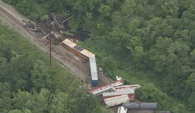 Freight train derails in Bensalem: ‘No threat to public safety’