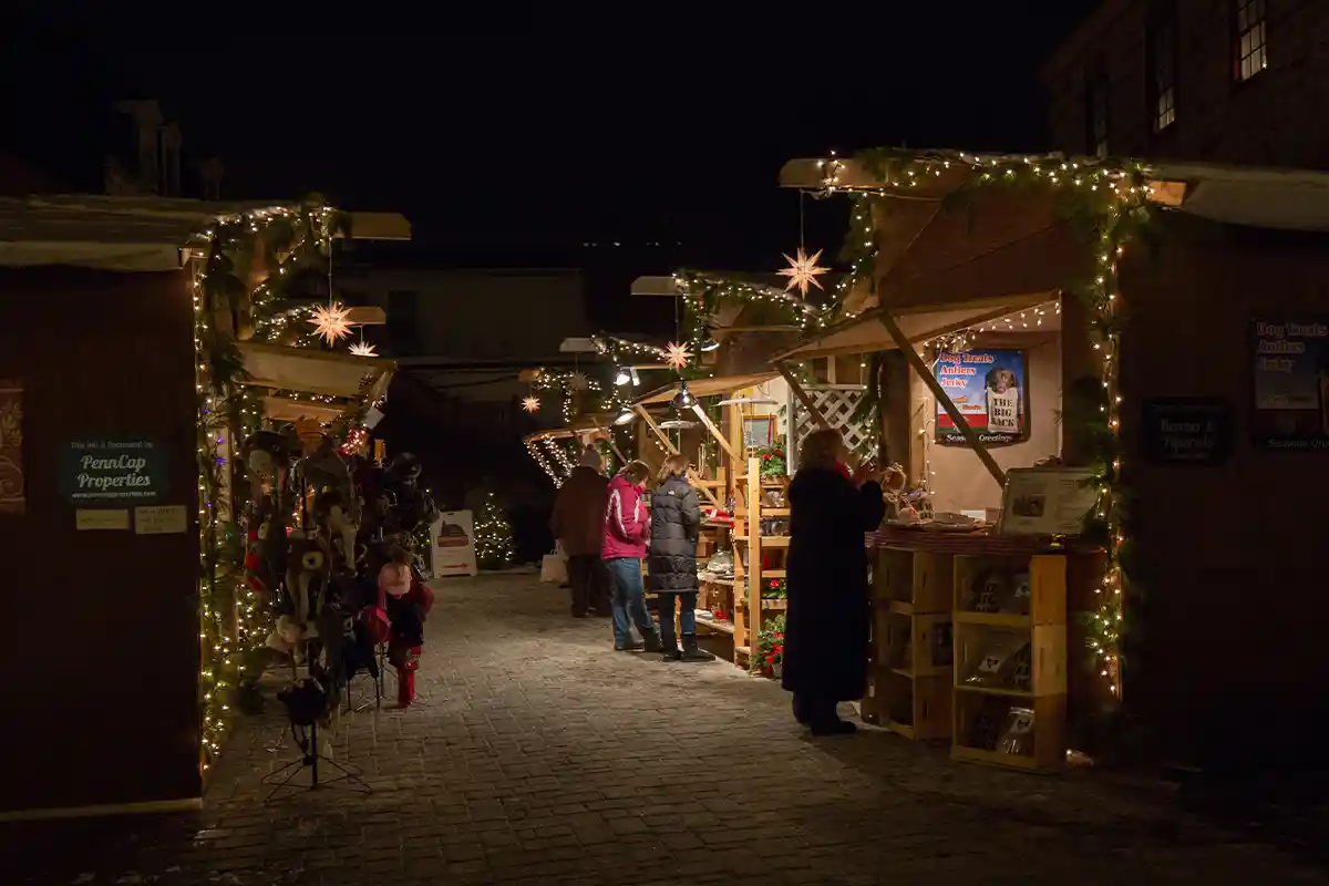 christmas city village