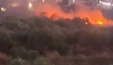 Colonizers Burn Lands Near Homes In Bethlehem |